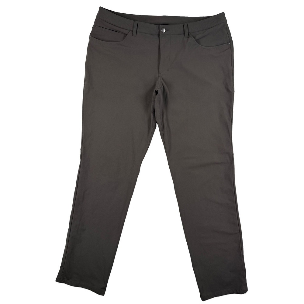 Lululemon ABC Classic Fit Trouser Pants Men's 38 x 33 Brown